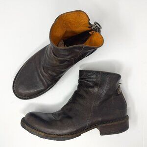 Fiorentini & Baker Elina Eternity Brown Leather Ankle Boots EU 38